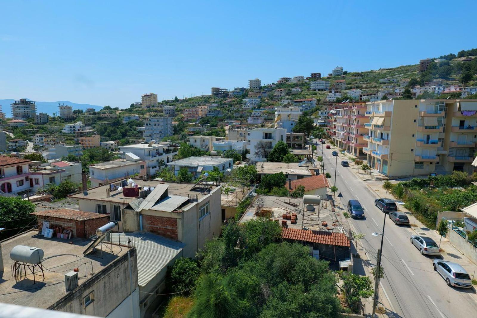 Hotel Eden Sarande Bagian luar foto