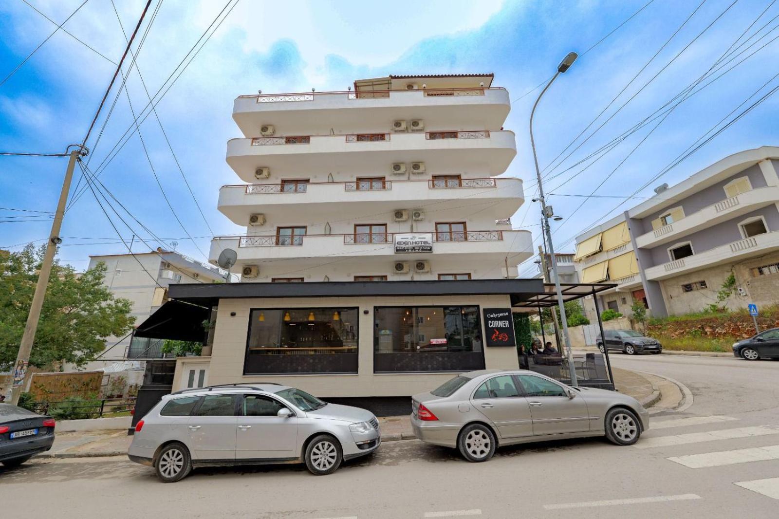 Hotel Eden Sarande Bagian luar foto